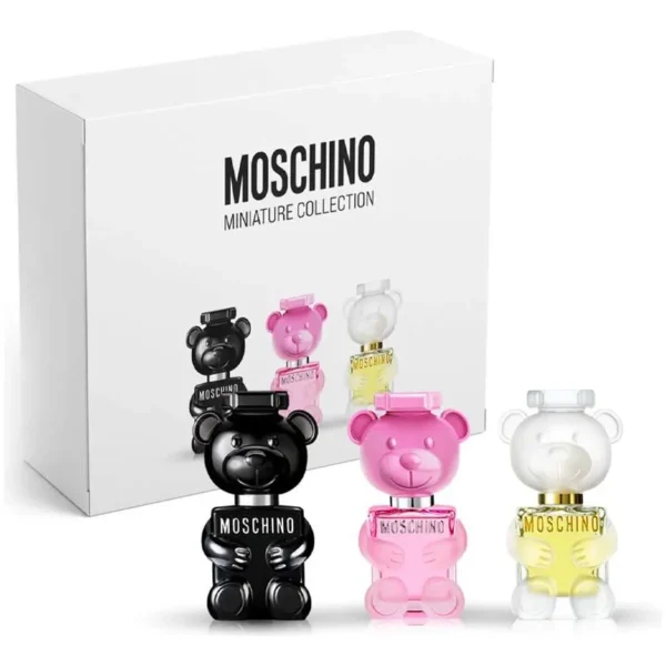 Set de 3 miniaturas Toy Moschino